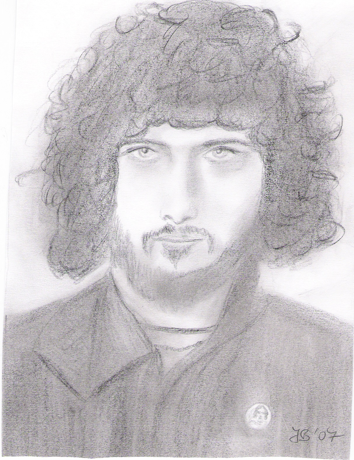 Cedric-Bixler-Zavala, Bleistiftzeichnung