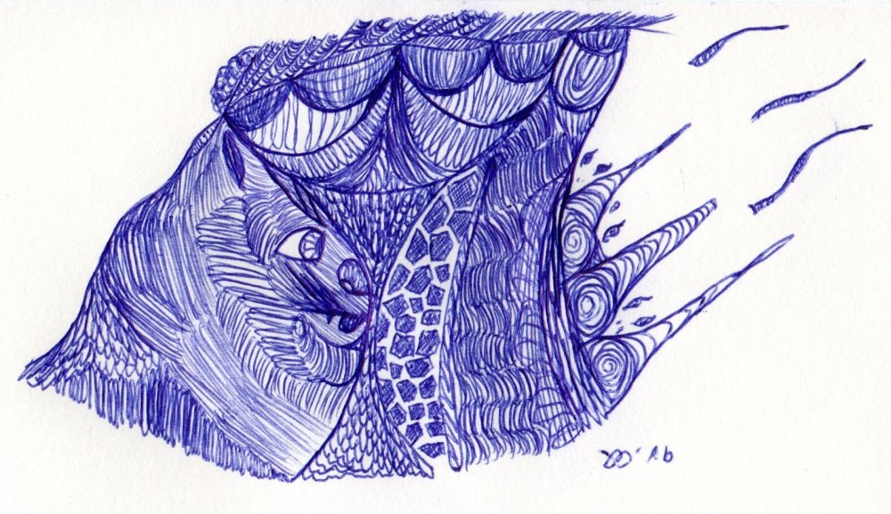 katze und Maus Doodle